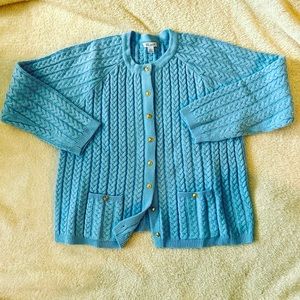 Vintage Blue Cardigan
